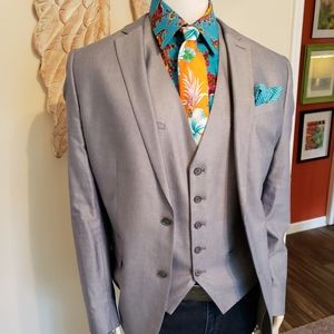 MEN'S EXPRESS JACKET CHAMBRAY POPLIN FINISH